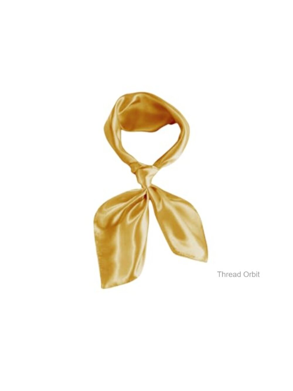 Satin Square Scarf 23x23 Vintage Neck Scarf for Women